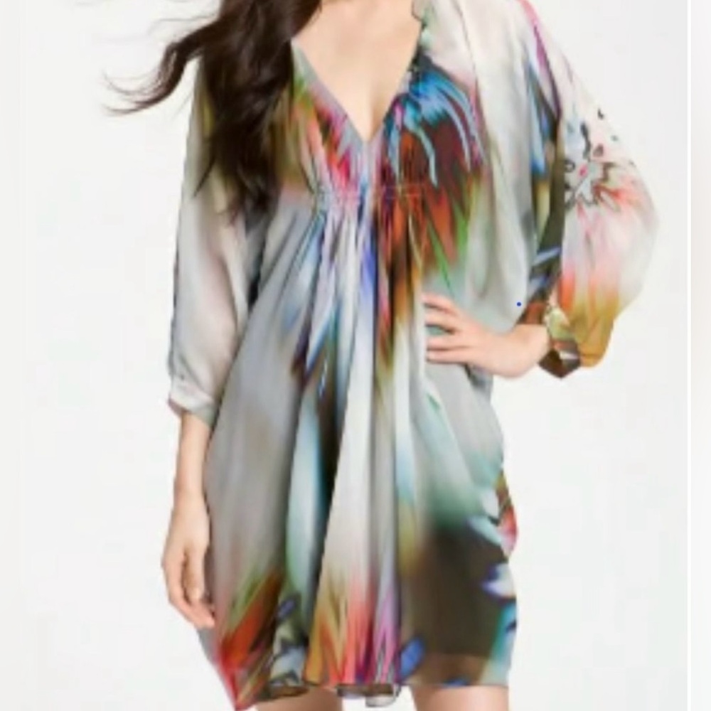 Maggy London Boho Colorful Dress